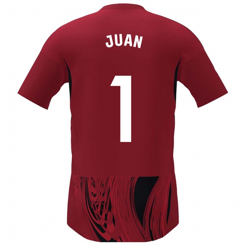 נשים רמון חואן #1 אדום שחור ג'רזי ביתית 2025/26 חולצה קצרה