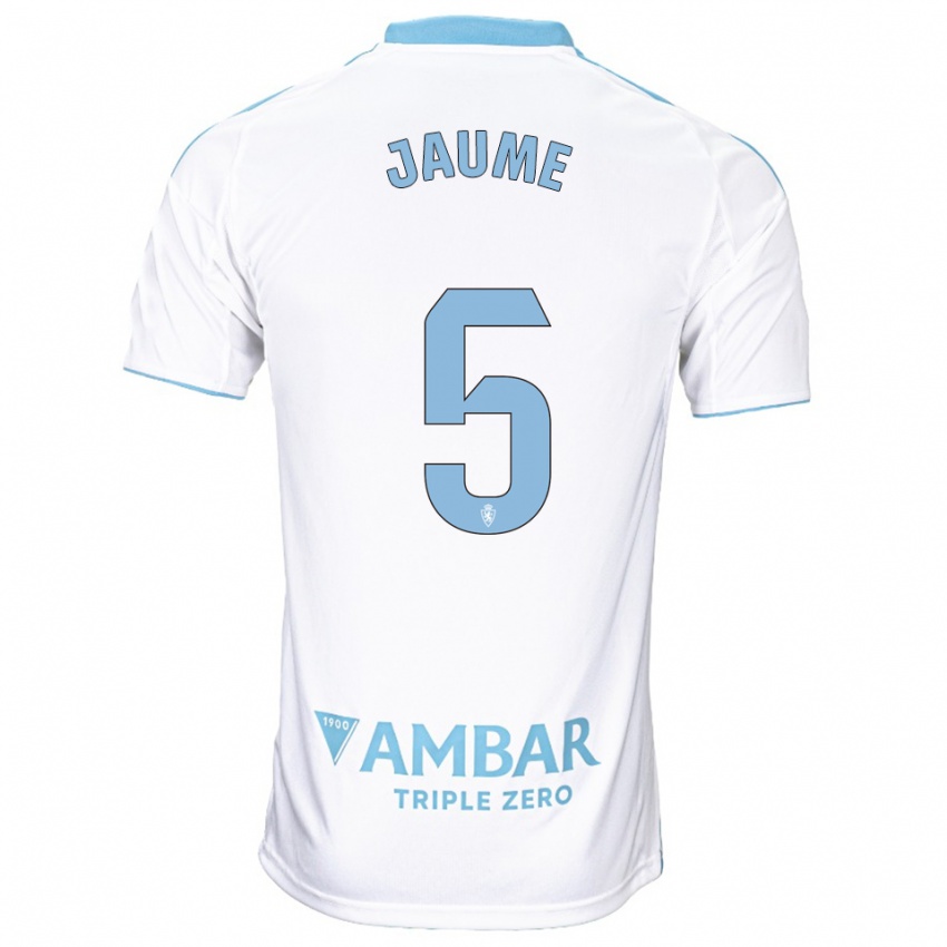 נשים חאומה גראו סיסקאר #5 לבן תכלת ג'רזי ביתית 2025/26 חולצה קצרה