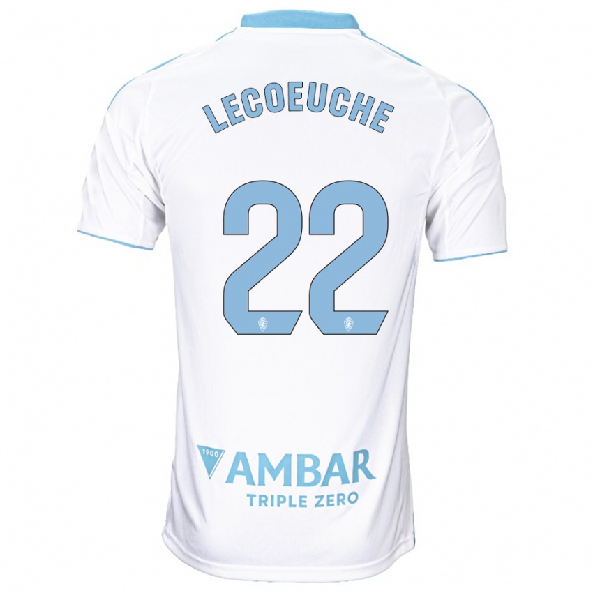 נשים קוונטין לקו #22 לבן תכלת ג'רזי ביתית 2025/26 חולצה קצרה