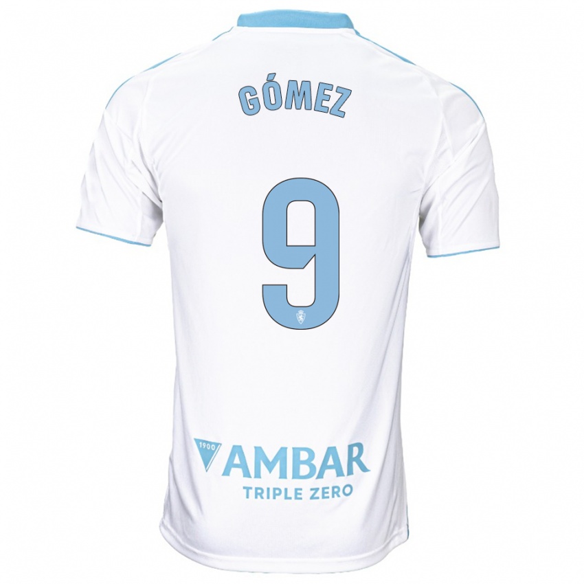 נשים דניאל גומס אלקון #9 לבן תכלת ג'רזי ביתית 2025/26 חולצה קצרה
