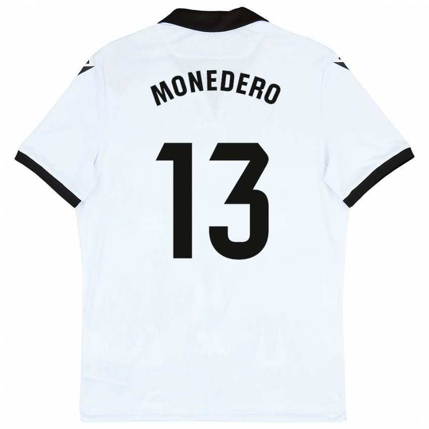 נשים מארק מונדרו #13 לבן שחור ג'רזי ביתית 2025/26 חולצה קצרה