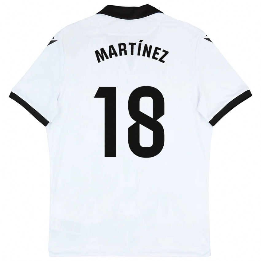 נשים ברייס מרטינס #18 לבן שחור ג'רזי ביתית 2025/26 חולצה קצרה