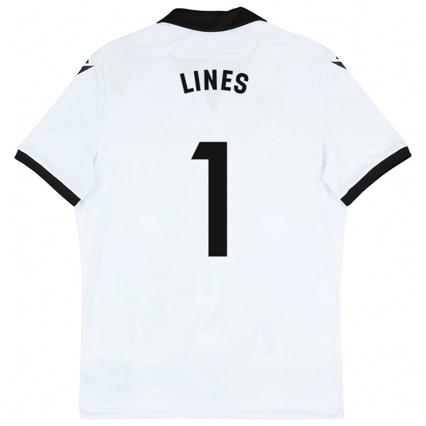 נשים Laura Inés Aguilar #1 לבן שחור ג'רזי ביתית 2025/26 חולצה קצרה