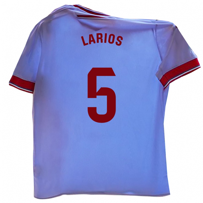 נשים חואן לריוס לופס #5 לבן אדום ג'רזי ביתית 2025/26 חולצה קצרה