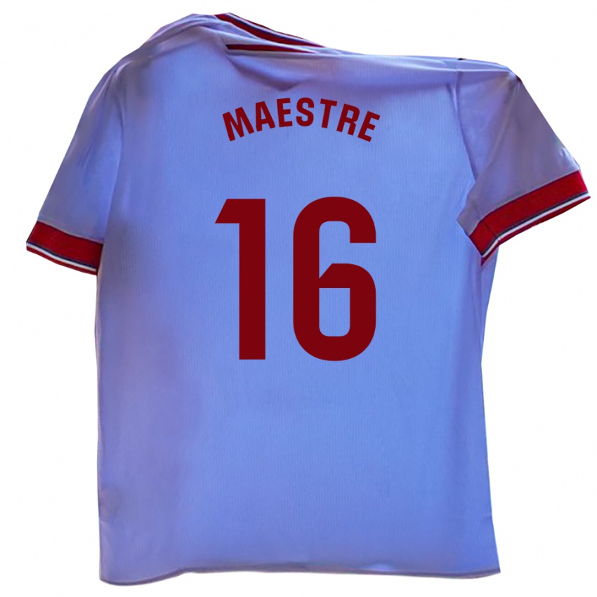 נשים סרג'י מאסטרה #16 לבן אדום ג'רזי ביתית 2025/26 חולצה קצרה