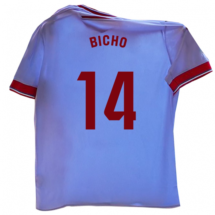 נשים Bicho #14 לבן אדום ג'רזי ביתית 2025/26 חולצה קצרה