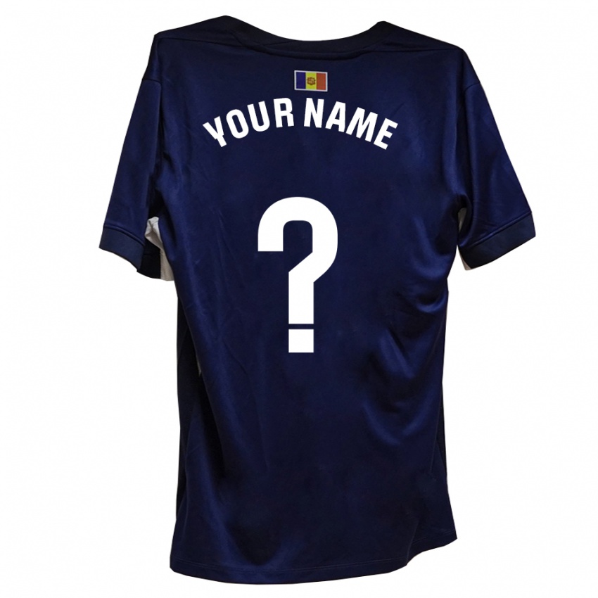 נשים השם שלך #0 כחול לבן ג'רזי ביתית 2025/26 חולצה קצרה