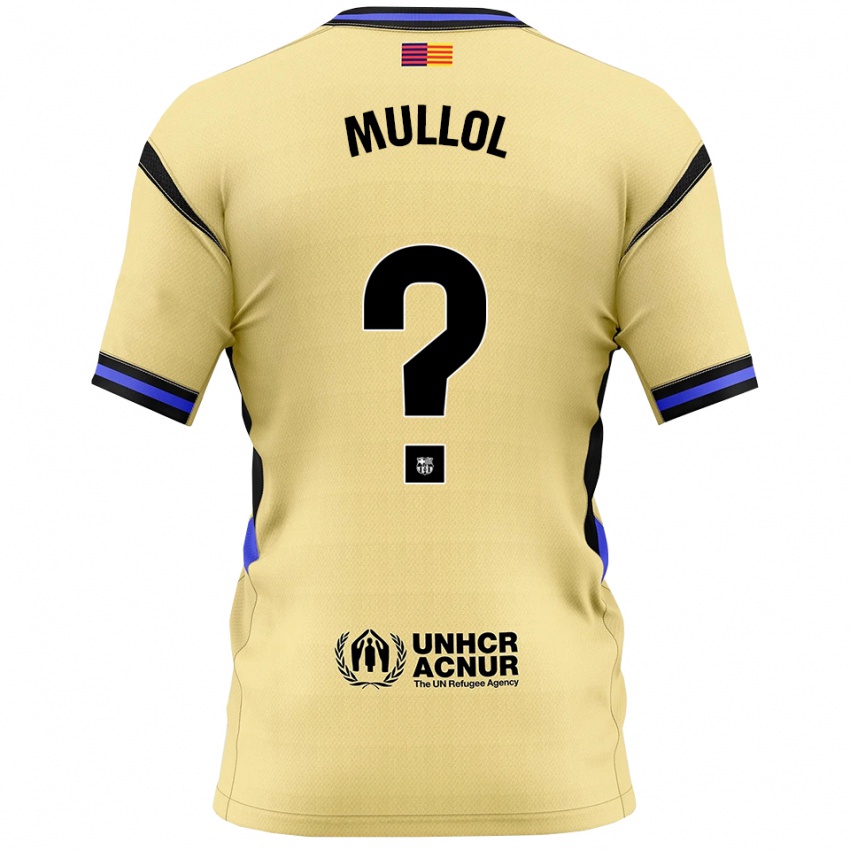 נשים Gerard Mullol #0 צהוב שחור הרחק ג'רזי 2025/26 חולצה קצרה נשים Gerard Mullol #0 צהוב שחור הרחק ג'רזי 2025/26 חולצה קצרה