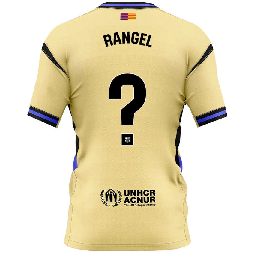 נשים Héctor Rangel #0 צהוב שחור הרחק ג'רזי 2025/26 חולצה קצרה