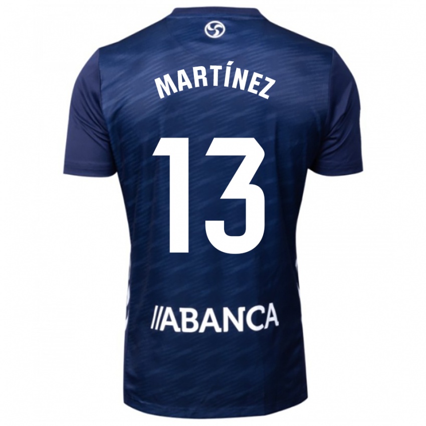 נשים Naiara Martínez #13 כחול נייבי לבן הרחק ג'רזי 2025/26 חולצה קצרה