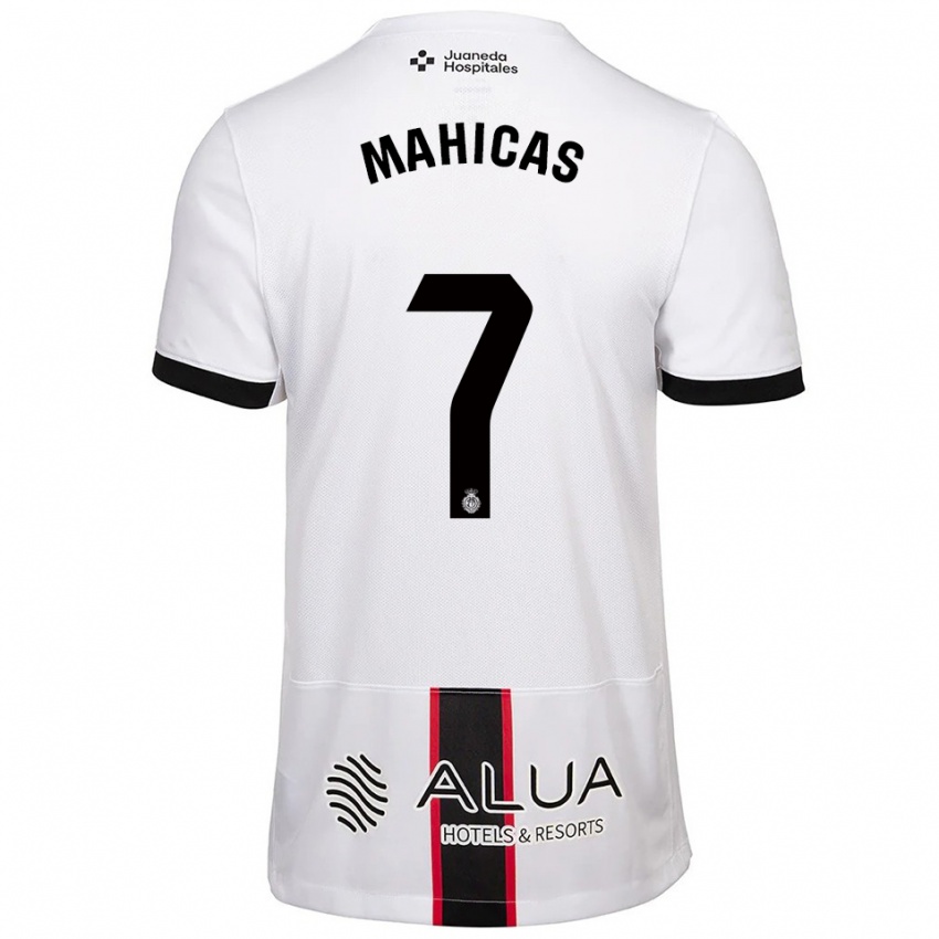 נשים ג'וליאן מאקיאס #7 לבן שחור הרחק ג'רזי 2025/26 חולצה קצרה