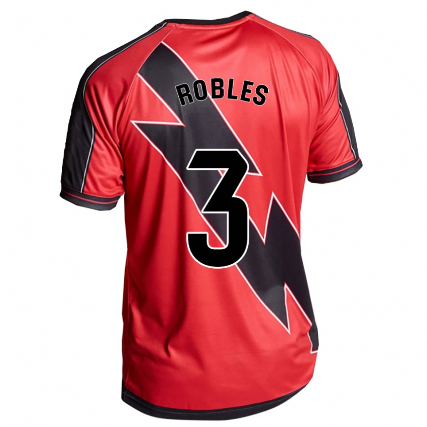 נשים Diego Robles #3 אדום שחור הרחק ג'רזי 2025/26 חולצה קצרה