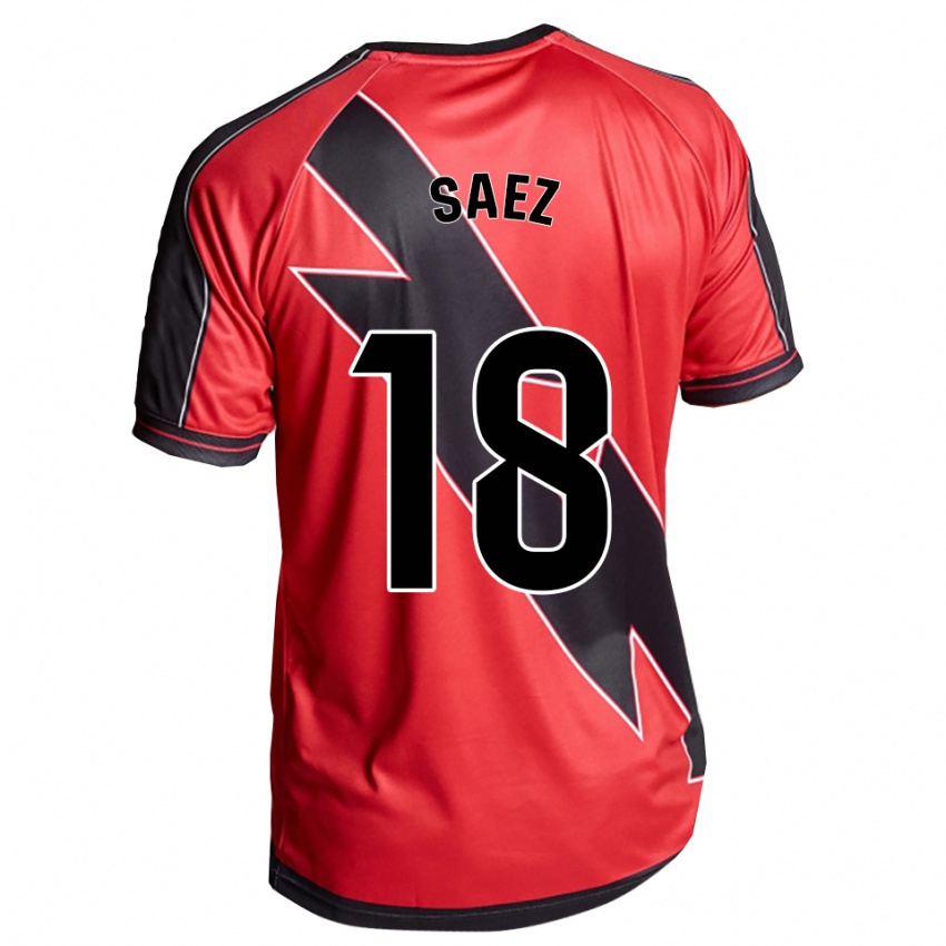 נשים קמילה סאס #18 אדום שחור הרחק ג'רזי 2025/26 חולצה קצרה