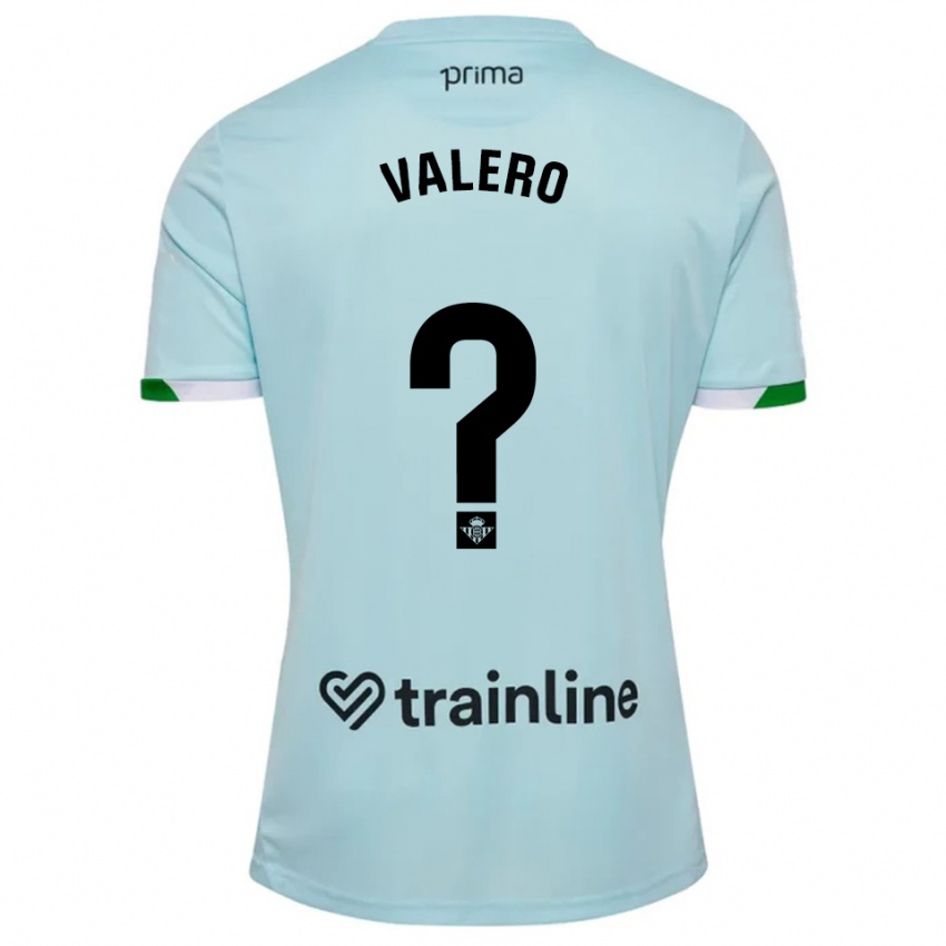 נשים Antonio Valero #0 תכלת ירוק הרחק ג'רזי 2025/26 חולצה קצרה