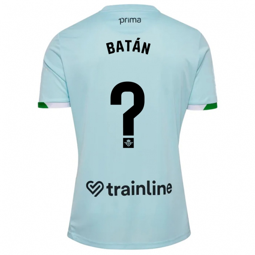 נשים Fran Batán #0 תכלת ירוק הרחק ג'רזי 2025/26 חולצה קצרה