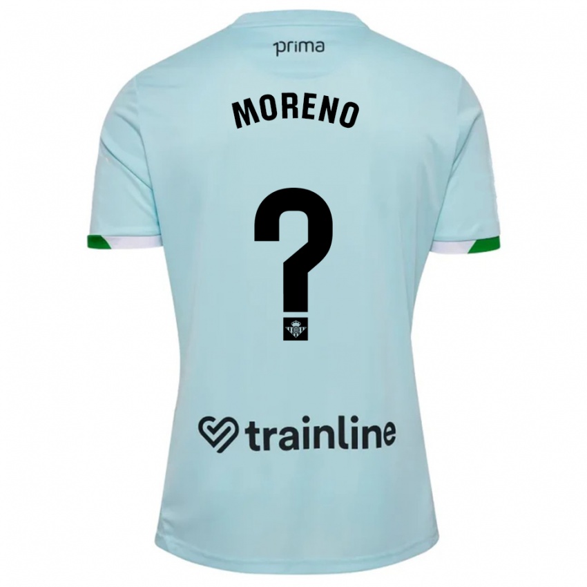 נשים Hugo Moreno #0 תכלת ירוק הרחק ג'רזי 2025/26 חולצה קצרה