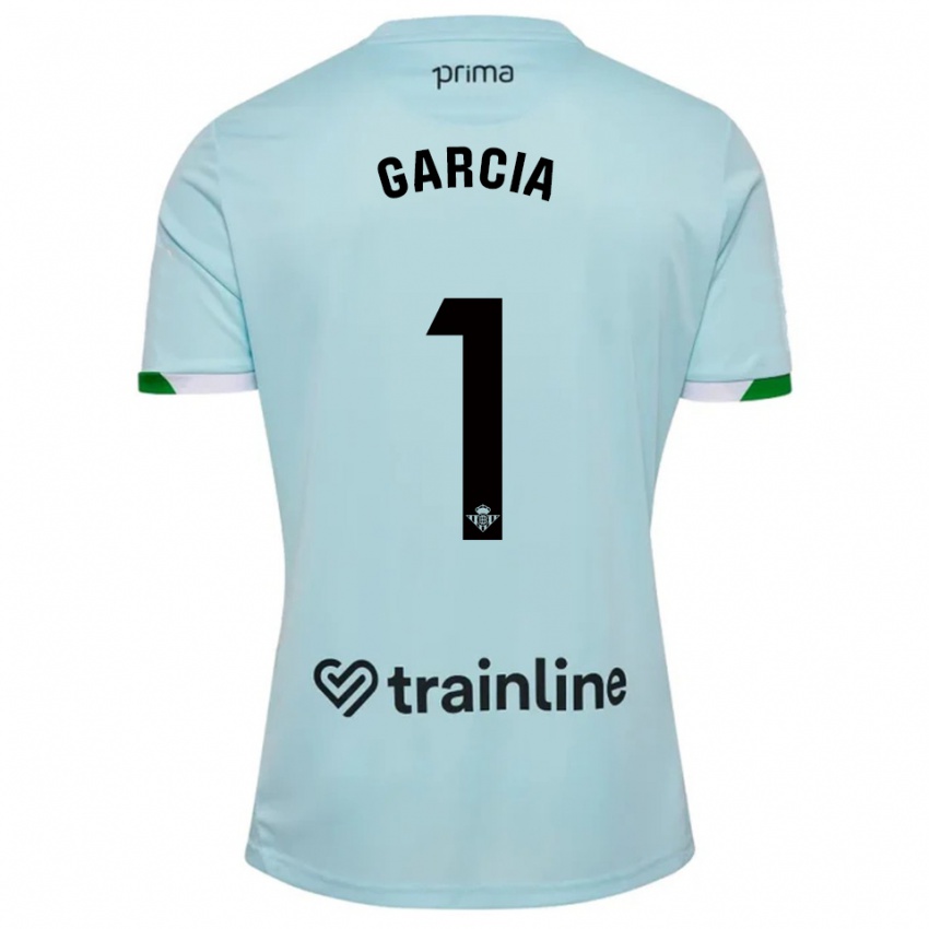 נשים גרמן גרסיה #1 תכלת ירוק הרחק ג'רזי 2025/26 חולצה קצרה