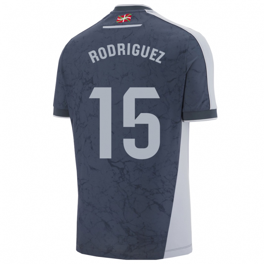 נשים Peru Rodriguez #15 כחול כהה לבן הרחק ג'רזי 2025/26 חולצה קצרה