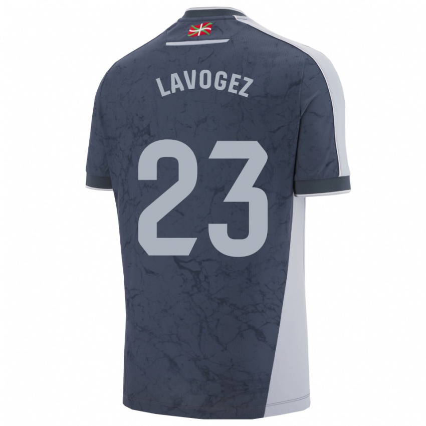 נשים קלייר לאבוז'ה #23 כחול כהה לבן הרחק ג'רזי 2025/26 חולצה קצרה