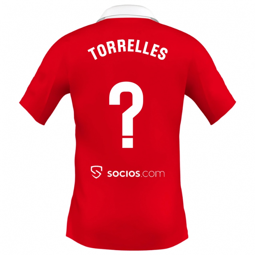 נשים ג'ניס טורלס #0 אדום לבן אפור הרחק ג'רזי 2025/26 חולצה קצרה