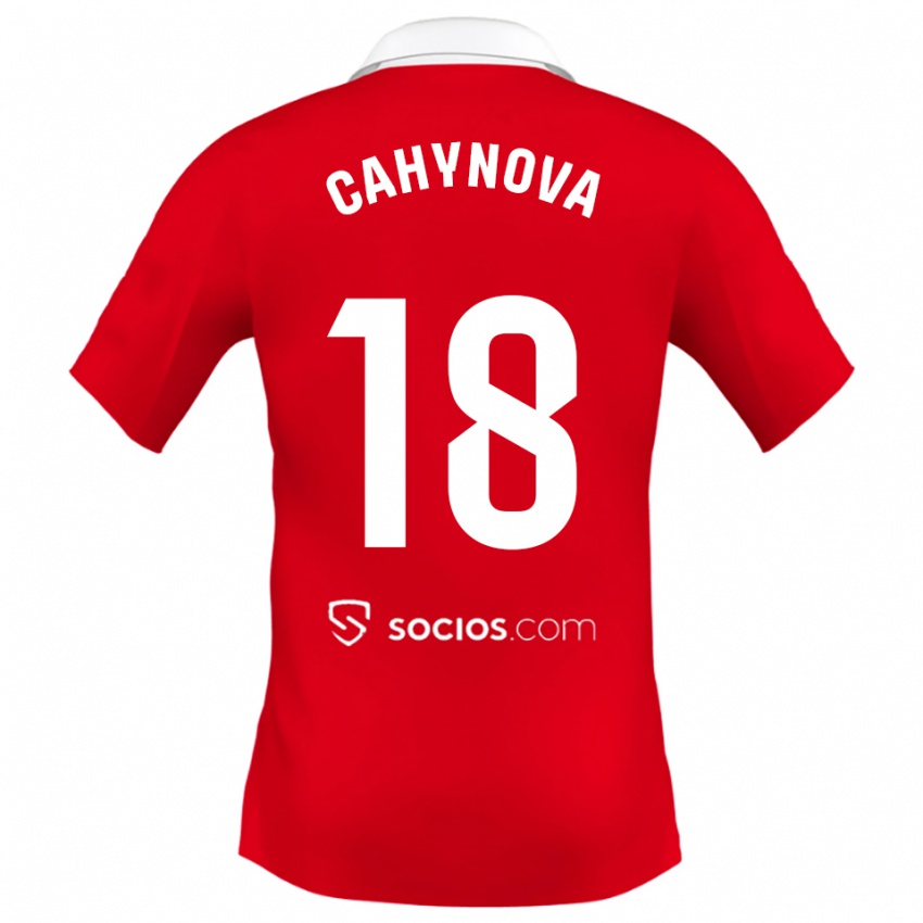 נשים קלרה קהינובה #18 אדום לבן אפור הרחק ג'רזי 2025/26 חולצה קצרה