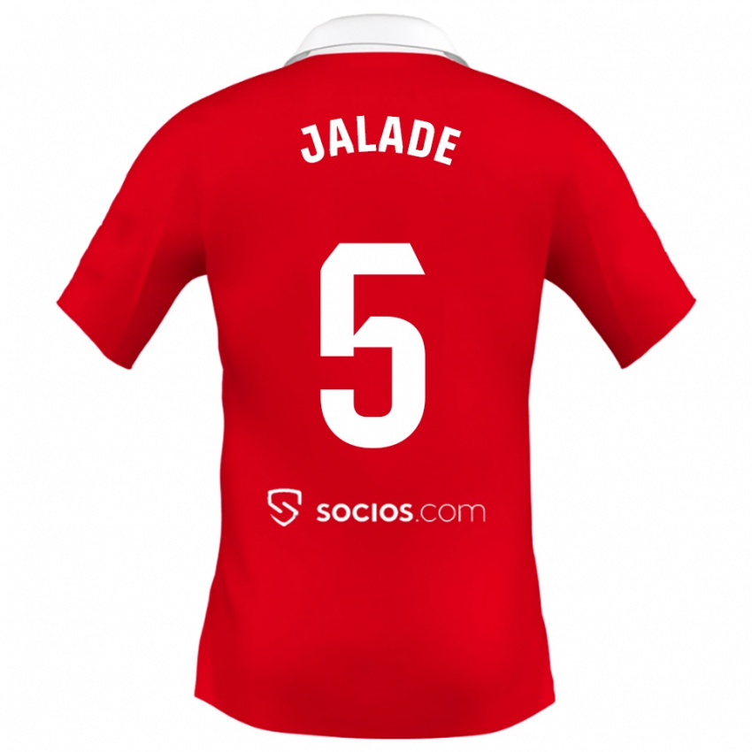 נשים רוברט רזבאן ג׳לא׳דה #5 אדום לבן אפור הרחק ג'רזי 2025/26 חולצה קצרה