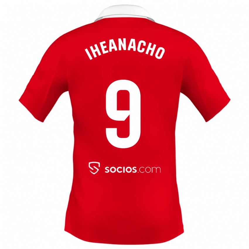 נשים קלצ'י איהנאצ'ו #9 אדום לבן אפור הרחק ג'רזי 2025/26 חולצה קצרה