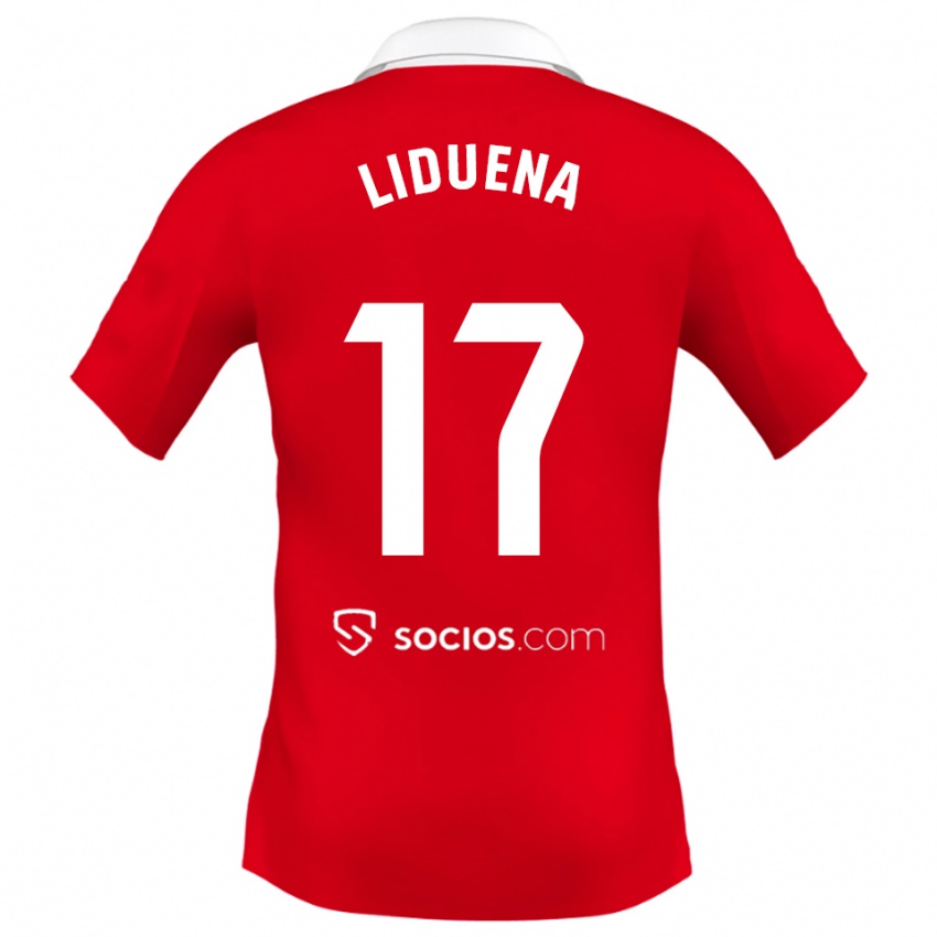נשים דניאל לידואניה אלונסו #17 אדום לבן אפור הרחק ג'רזי 2025/26 חולצה קצרה