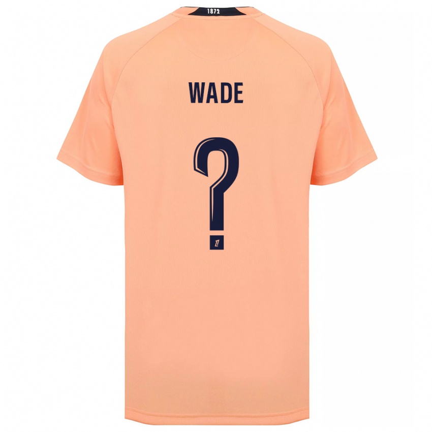 נשים Bocar Wade #0 כתום כחול הרחק ג'רזי 2025/26 חולצה קצרה