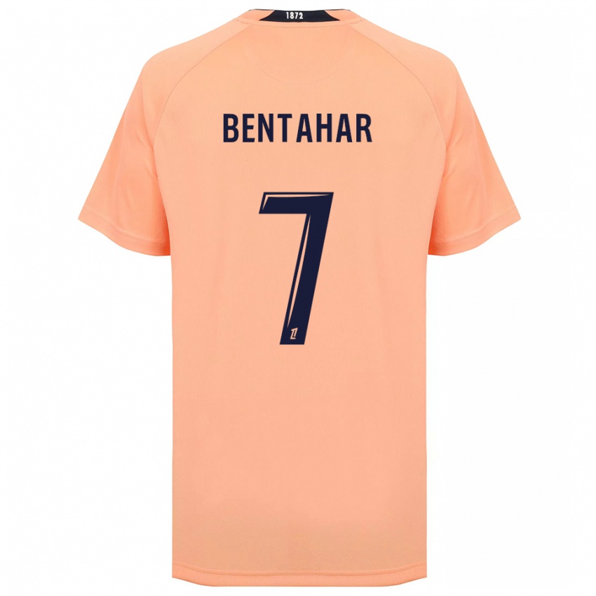 נשים Ahmed Bentahar #7 כתום כחול הרחק ג'רזי 2025/26 חולצה קצרה