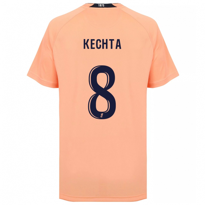 נשים יאסין קצ׳טה #8 כתום כחול הרחק ג'רזי 2025/26 חולצה קצרה