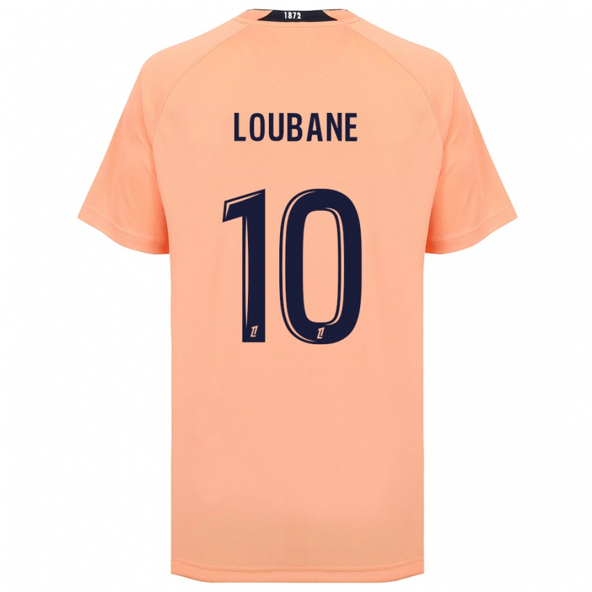 נשים Yassine Loubane #10 כתום כחול הרחק ג'רזי 2025/26 חולצה קצרה