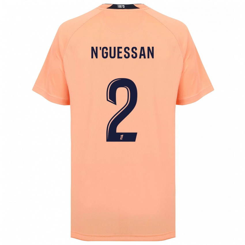 נשים ז׳ן-באטיס נ'גסאן #2 כתום כחול הרחק ג'רזי 2025/26 חולצה קצרה