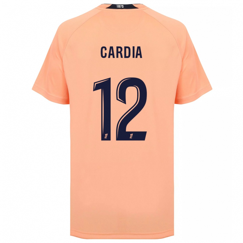 נשים Mickaëla Cardia #12 כתום כחול הרחק ג'רזי 2025/26 חולצה קצרה