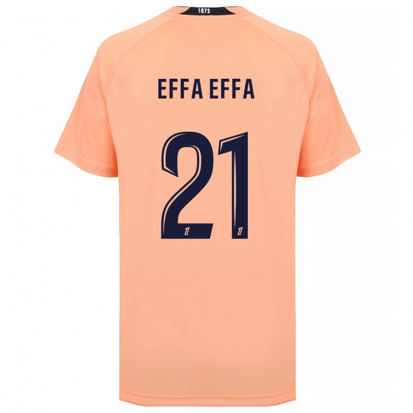 נשים Chancelle Effa Effa #21 כתום כחול הרחק ג'רזי 2025/26 חולצה קצרה