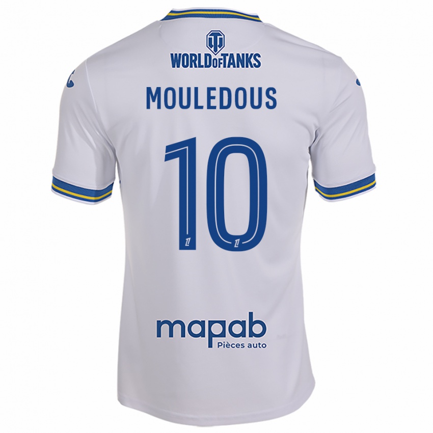 נשים אנטון מולדוס #10 לבן תכלת הרחק ג'רזי 2025/26 חולצה קצרה