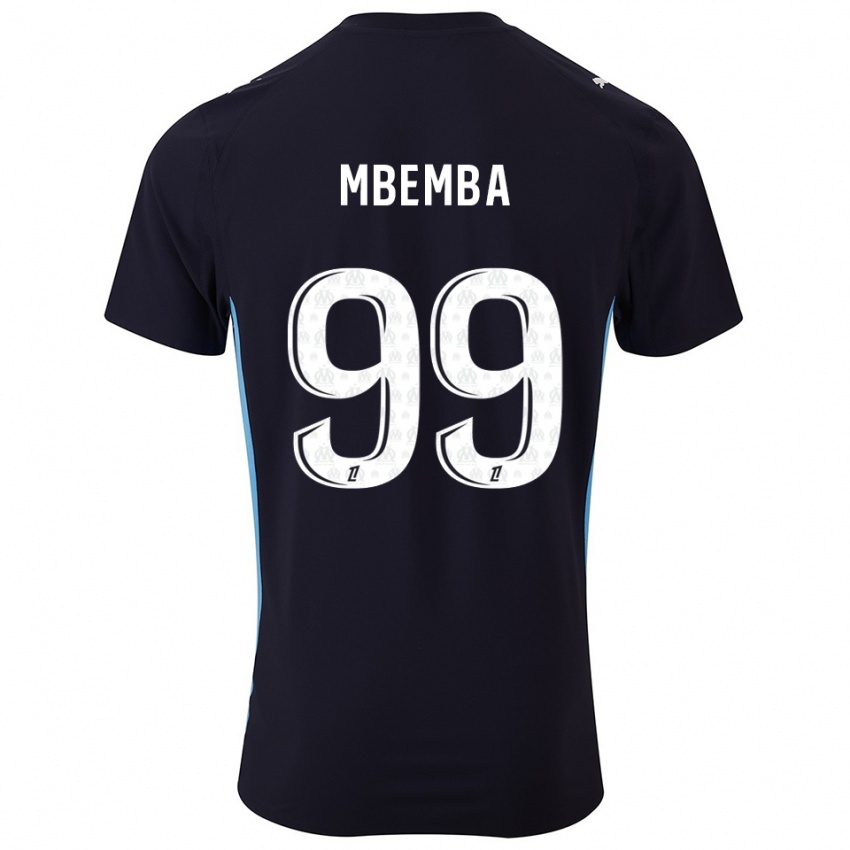 נשים שאנסל מבמבה #99 שחור תכלת הרחק ג'רזי 2025/26 חולצה קצרה