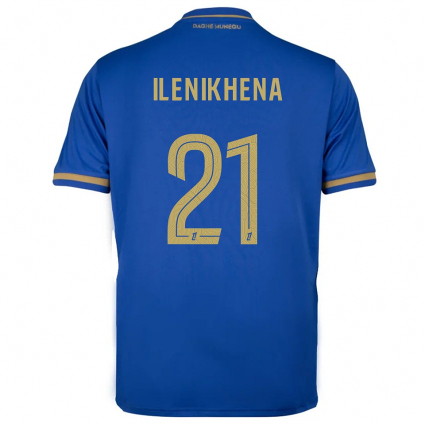 נשים ג'ורג' אילניחנה #21 כחול זהב הרחק ג'רזי 2025/26 חולצה קצרה נשים ג'ורג' אילניחנה #21 כחול זהב הרחק ג'רזי 2025/26 חולצה קצרה