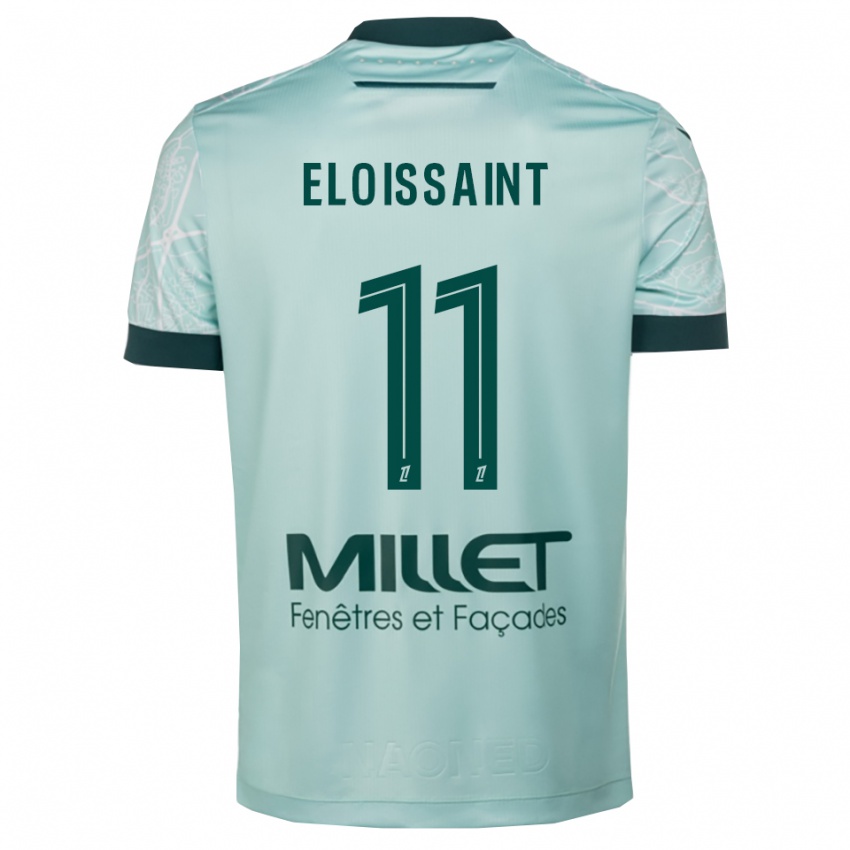 נשים רוזלין אלויסן #11 ירוק לבן הרחק ג'רזי 2025/26 חולצה קצרה