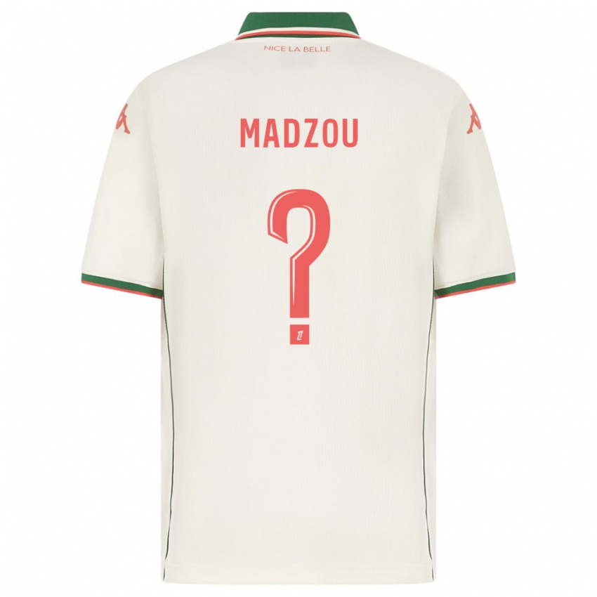 נשים Djibril Madzou #0 לבן ירוק הרחק ג'רזי 2025/26 חולצה קצרה