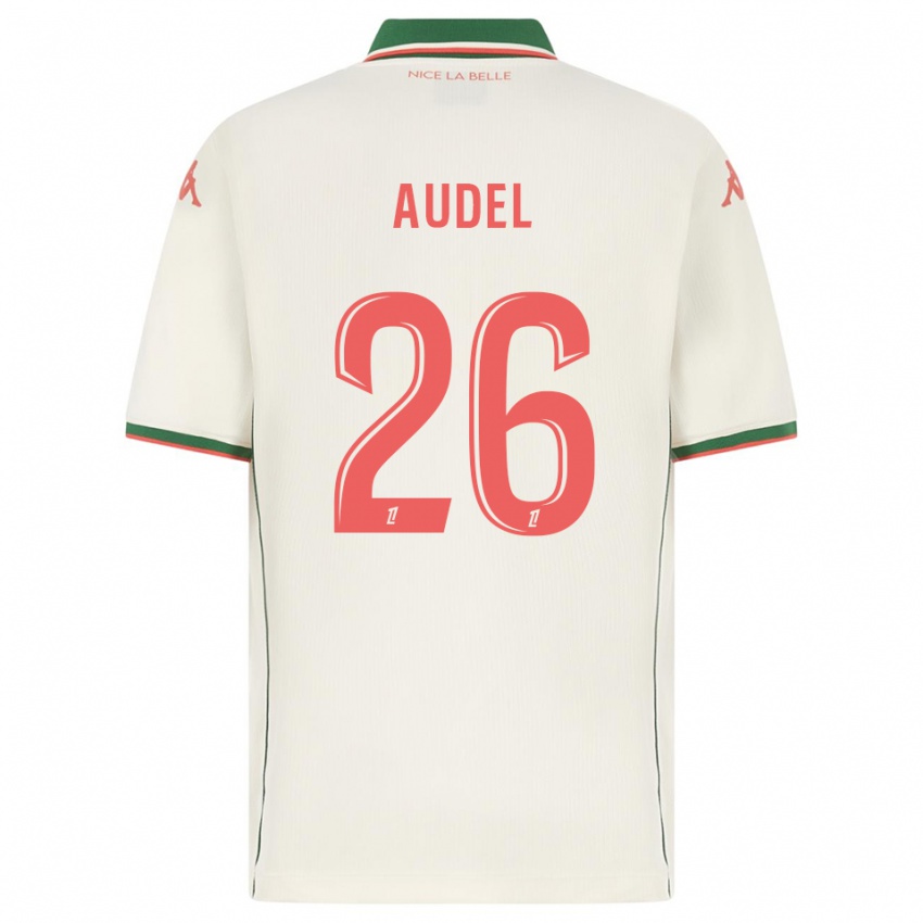 נשים ז'והאן אודל #26 לבן ירוק הרחק ג'רזי 2025/26 חולצה קצרה