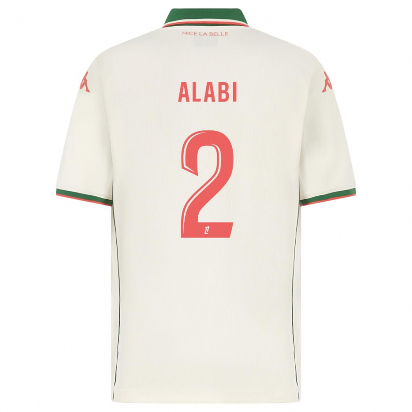 נשים Kayyum Alabi #2 לבן ירוק הרחק ג'רזי 2025/26 חולצה קצרה