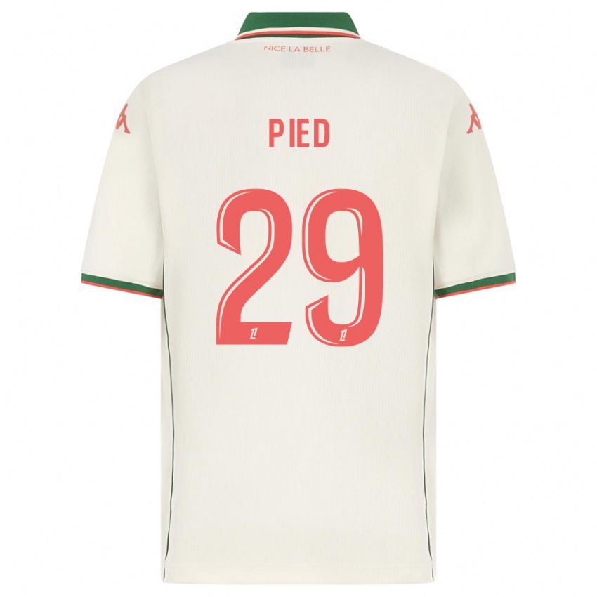 נשים ג'רמי פיאד #29 לבן ירוק הרחק ג'רזי 2025/26 חולצה קצרה