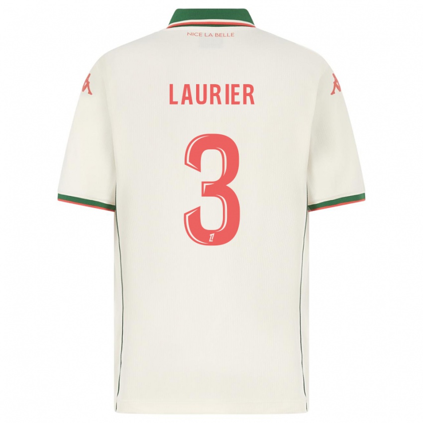 נשים אסטל לורייה #3 לבן ירוק הרחק ג'רזי 2025/26 חולצה קצרה