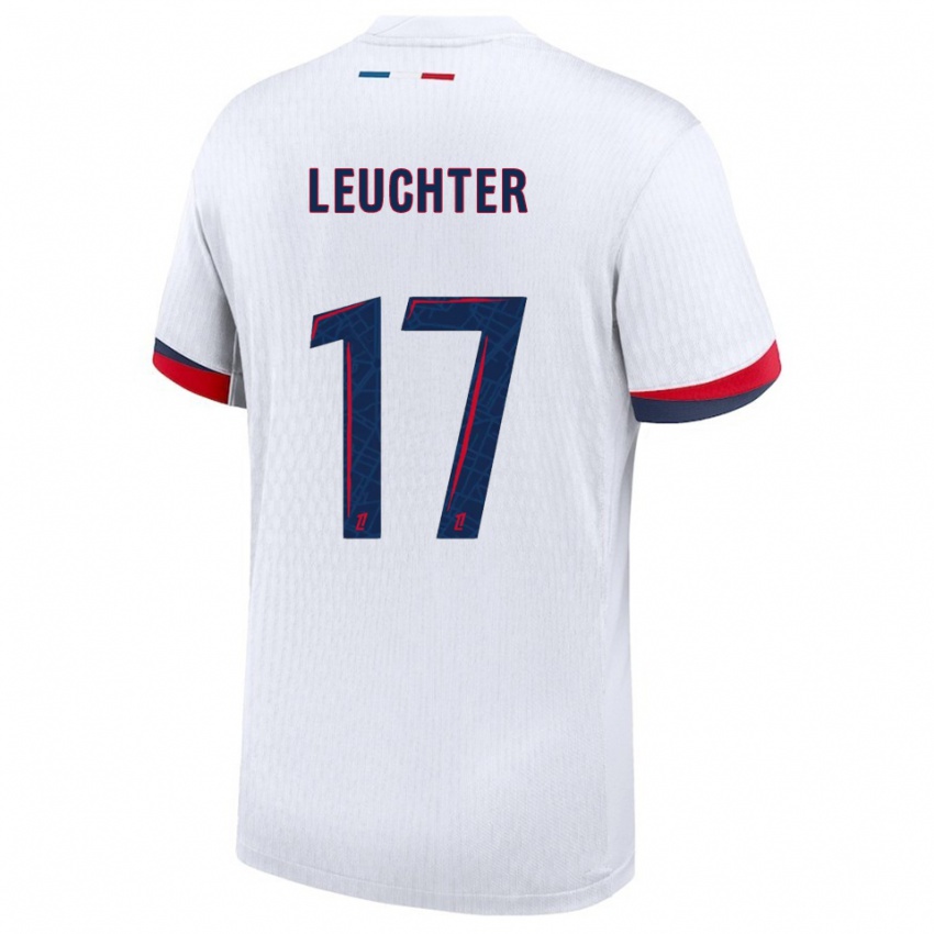 נשים רומי לויכטר #17 לבן אדום הרחק ג'רזי 2025/26 חולצה קצרה