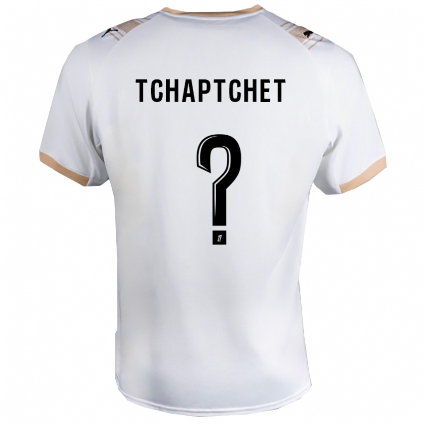 נשים ארתור דניאל צ'אפטשה #0 לבן שחור הרחק ג'רזי 2025/26 חולצה קצרה