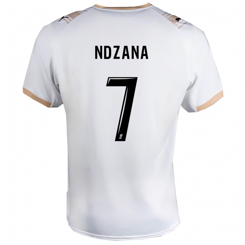 נשים קולט נזנה פיג #7 לבן שחור הרחק ג'רזי 2025/26 חולצה קצרה