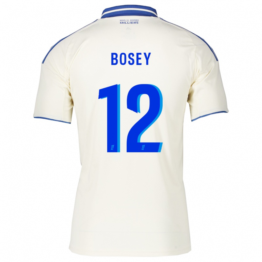 נשים Jean-Baptiste Bosey #12 שמפניה כחול הרחק ג'רזי 2025/26 חולצה קצרה