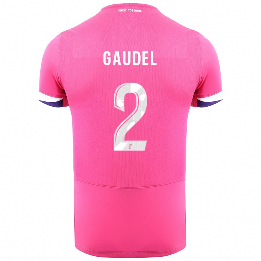 נשים רפאל גאדל #2 ורוד לבן הרחק ג'רזי 2025/26 חולצה קצרה