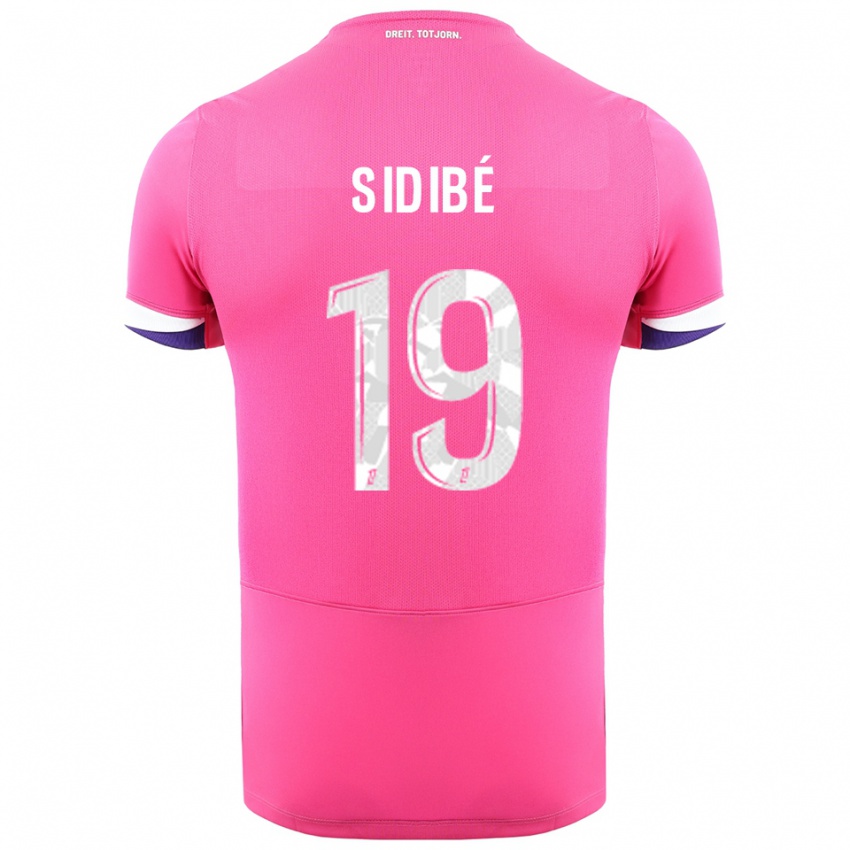 נשים ג'יבריל סידיבה #19 ורוד לבן הרחק ג'רזי 2025/26 חולצה קצרה